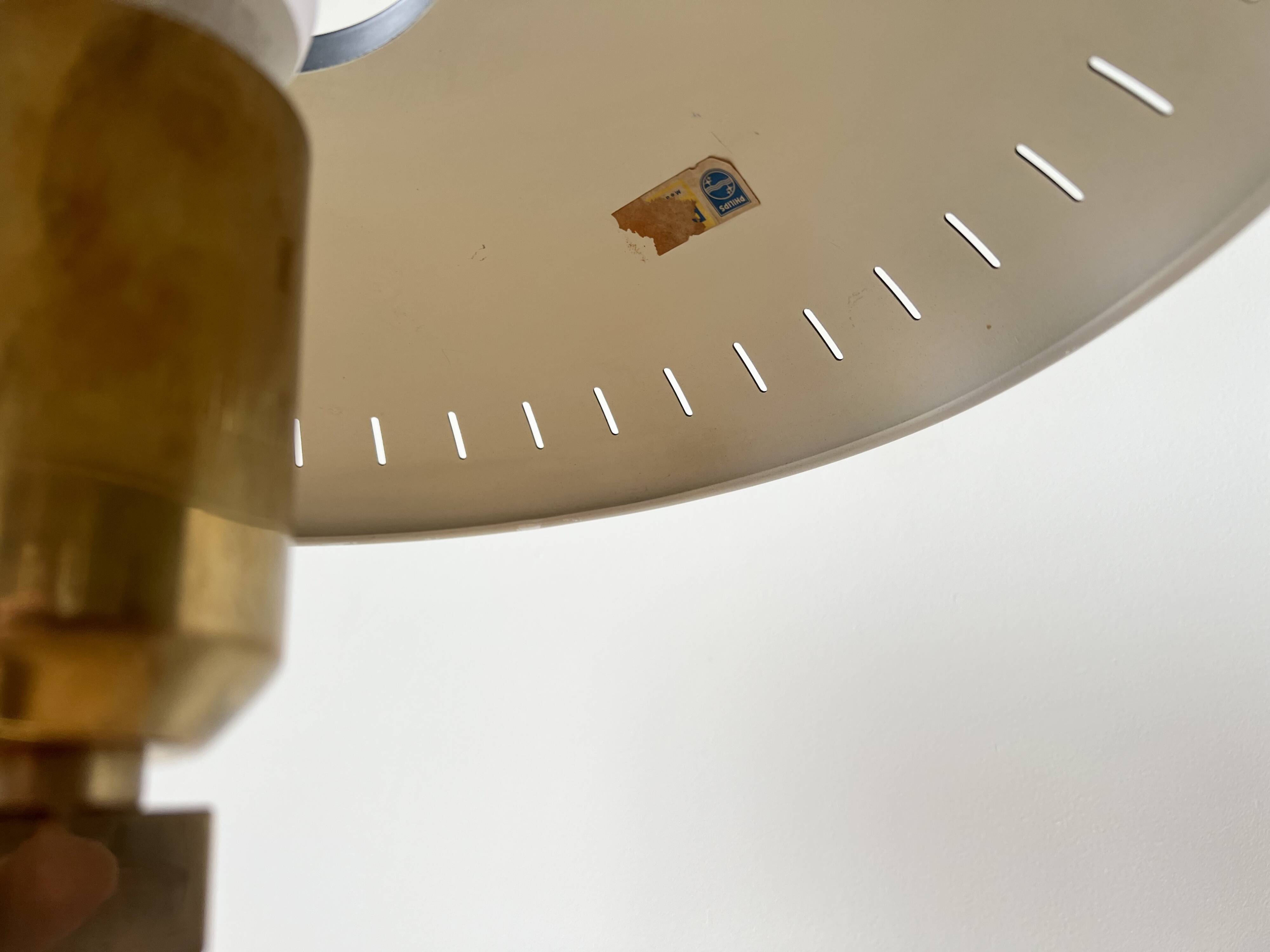 Vintage mid century Decora Z Lamp by Louis Kalff for Philips, Belgium, 1950