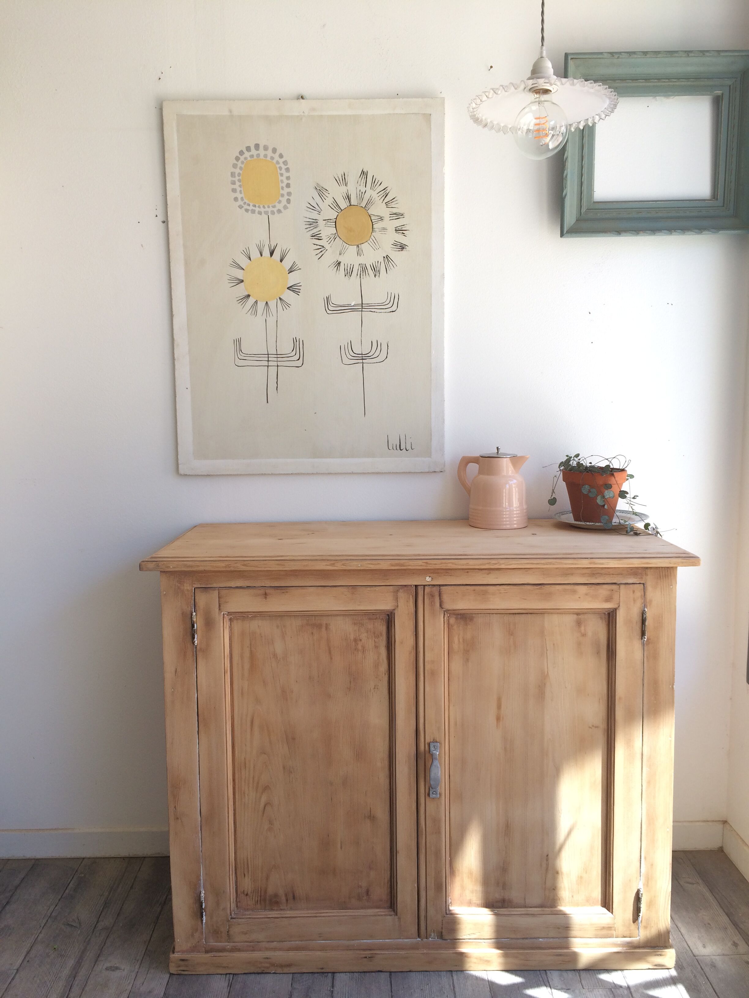 Parisian buffet wood raw