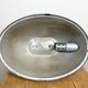 Large Oval Industrial Polish Factory Pendant Lamp from Predom Mesko, 1960s