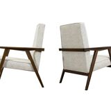 Minimalist Armchairs, Poland, 1960s, Set Of 2