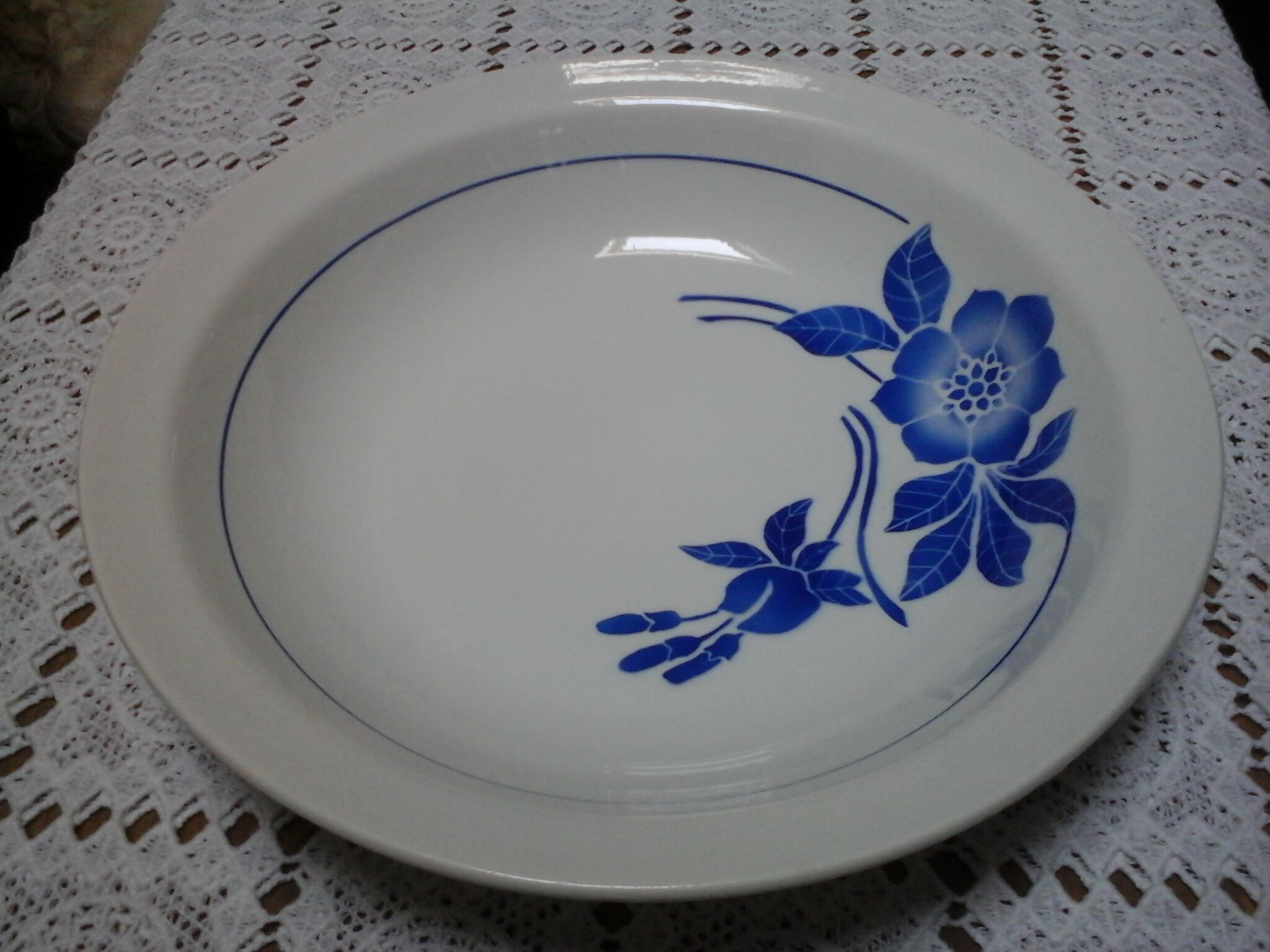 Plat creux Flore Pexonne