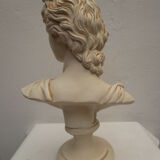 bust of antique subject on pedestal