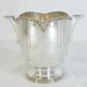 Seau a glace art deco in silver metal goldsmith roux marquiand