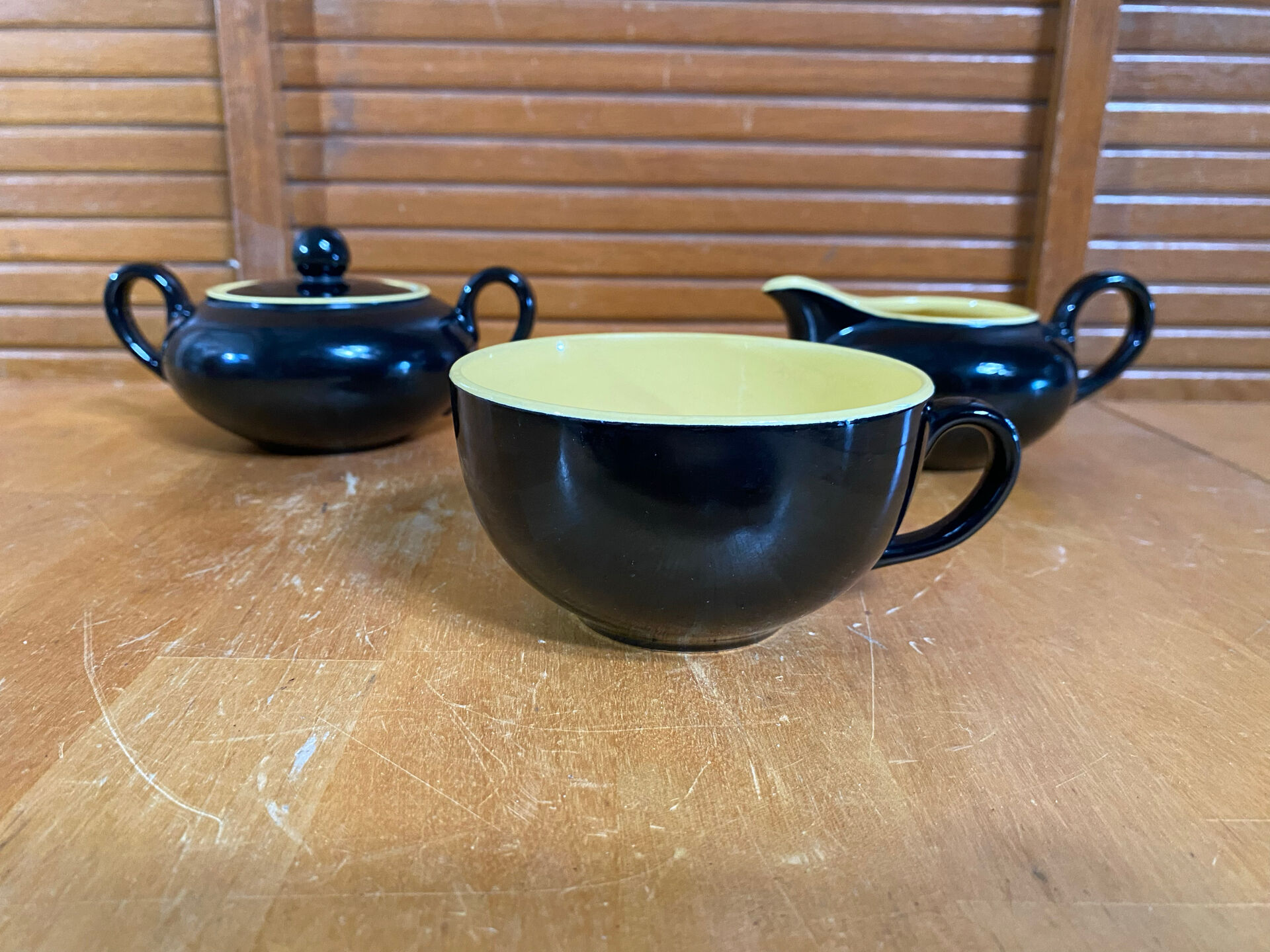 Tea service café ancien villeroy & boch model biarritz vintage ceramic