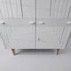 Vintage wardrobe in ash by Francisek Mezulanik, 1970.