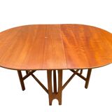 Table dite « Gateleg » style scandinave