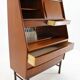 1960s Danish Teak Secretary/Writing Cabinet