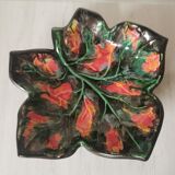 Vintage glazed ceramic trinket bowl