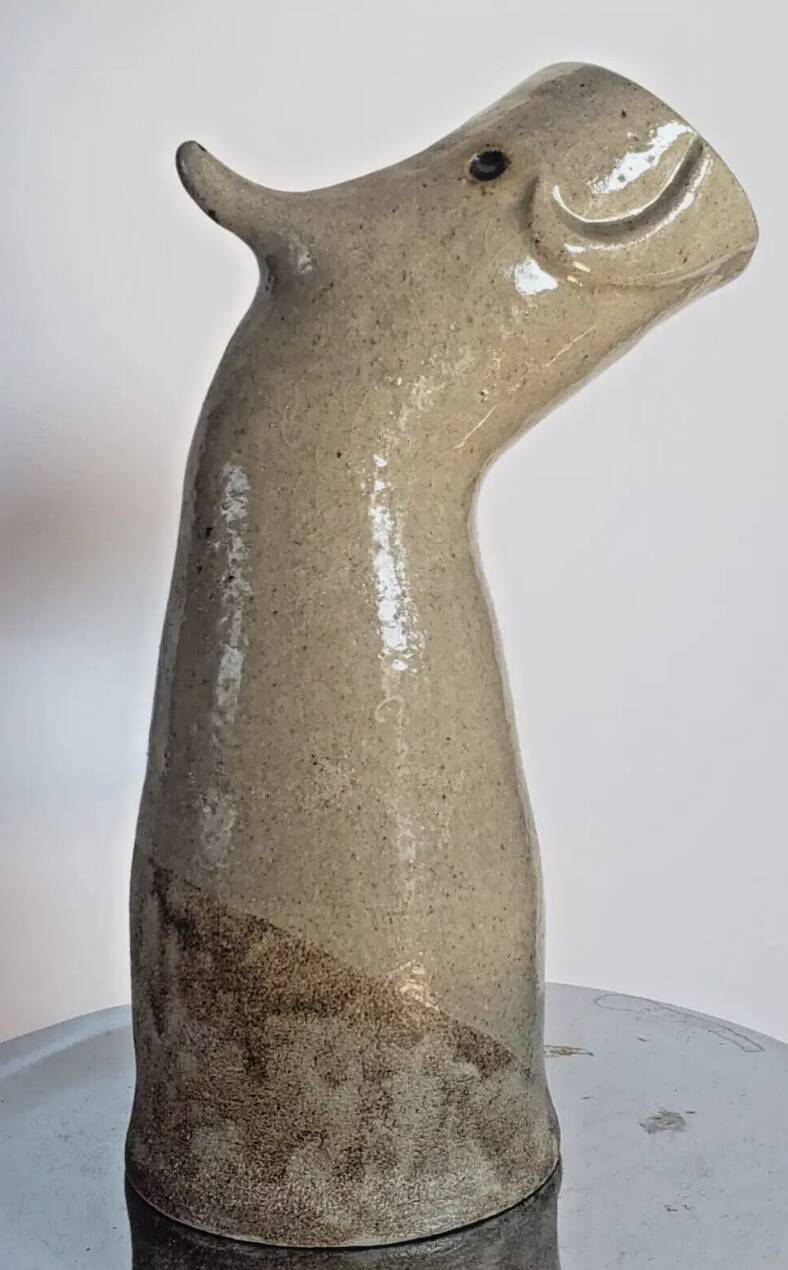 Kako Topouria (1960) - Ceramic - Vase - Zoomorphic - Signed - 20th century