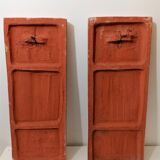 bas-relief Greek nymphs in terracotta