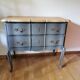 Commode sauteuse relookée