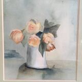 Tableau aquarelle ancienne