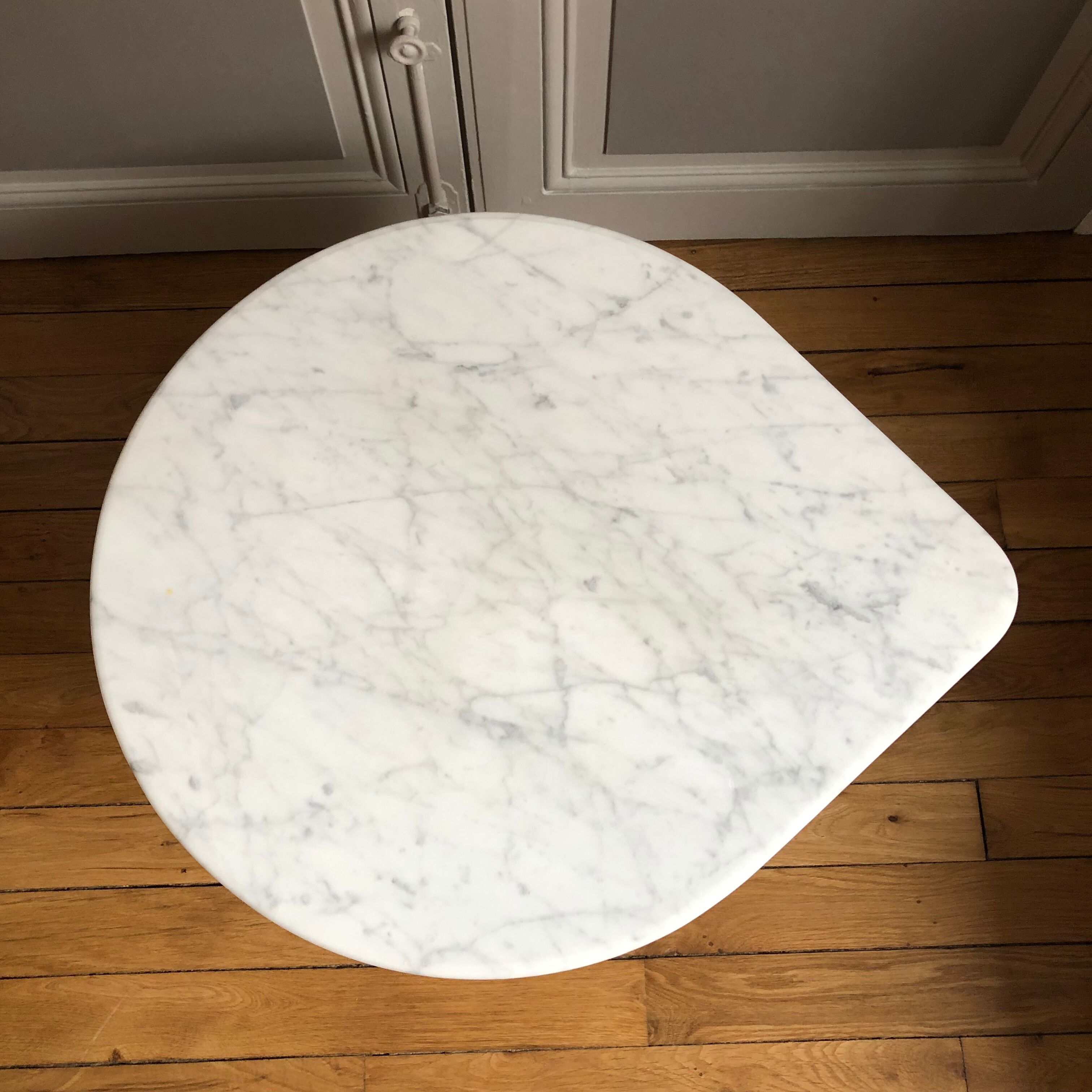 Marble coffee table