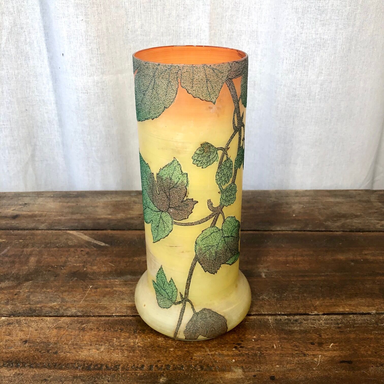 Vase art nouveau – production Legras