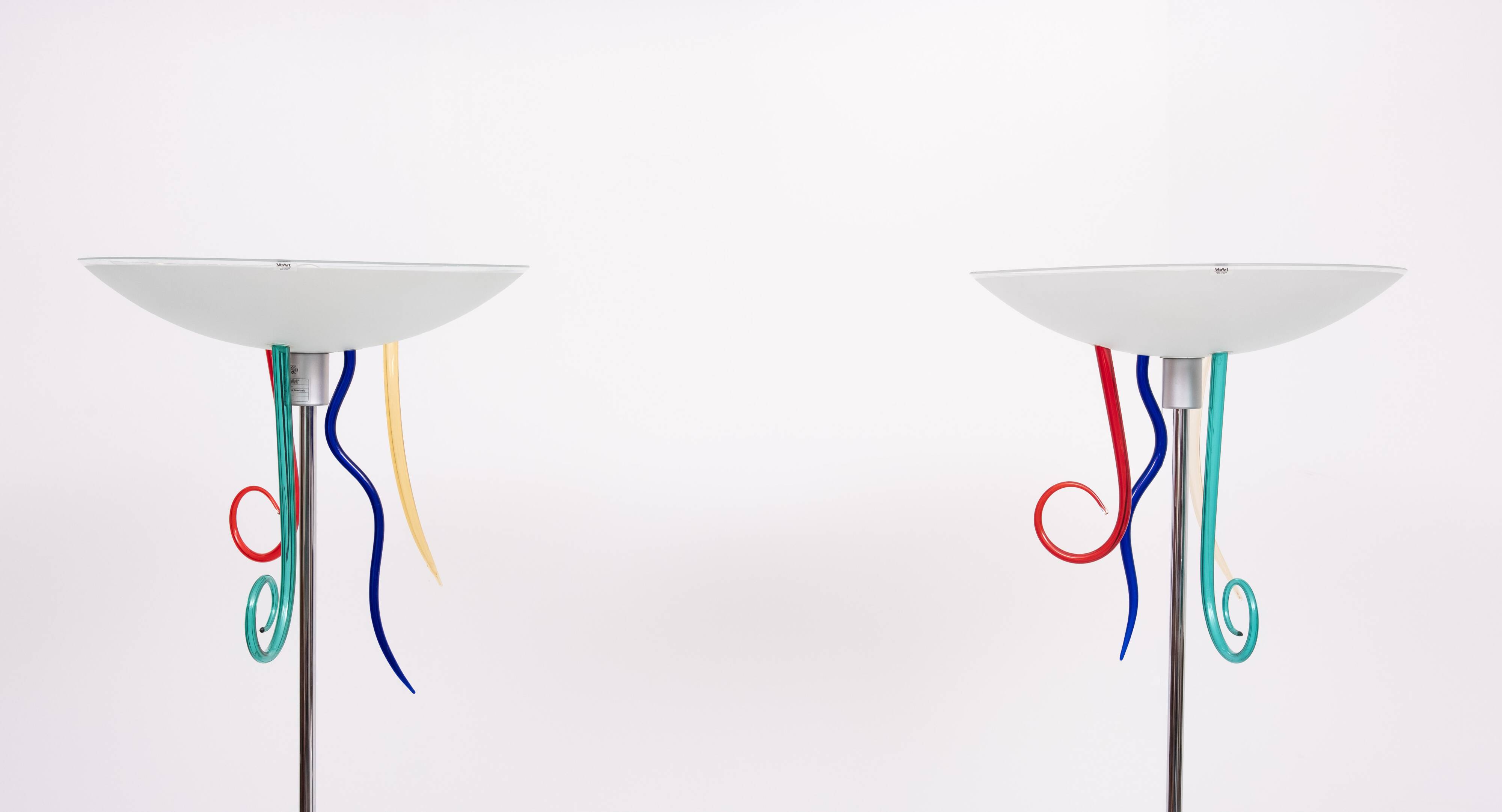 Pair Artemide Floor Lamps Efesto By Andrea Anastasio Italy