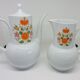 Ensemble cafetiere & pichet vintage « bavaria schirnding » decor fleurs