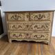 Commode patinée époque xviii