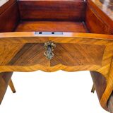 Coiffeuse forme rognon style louis XV début XX