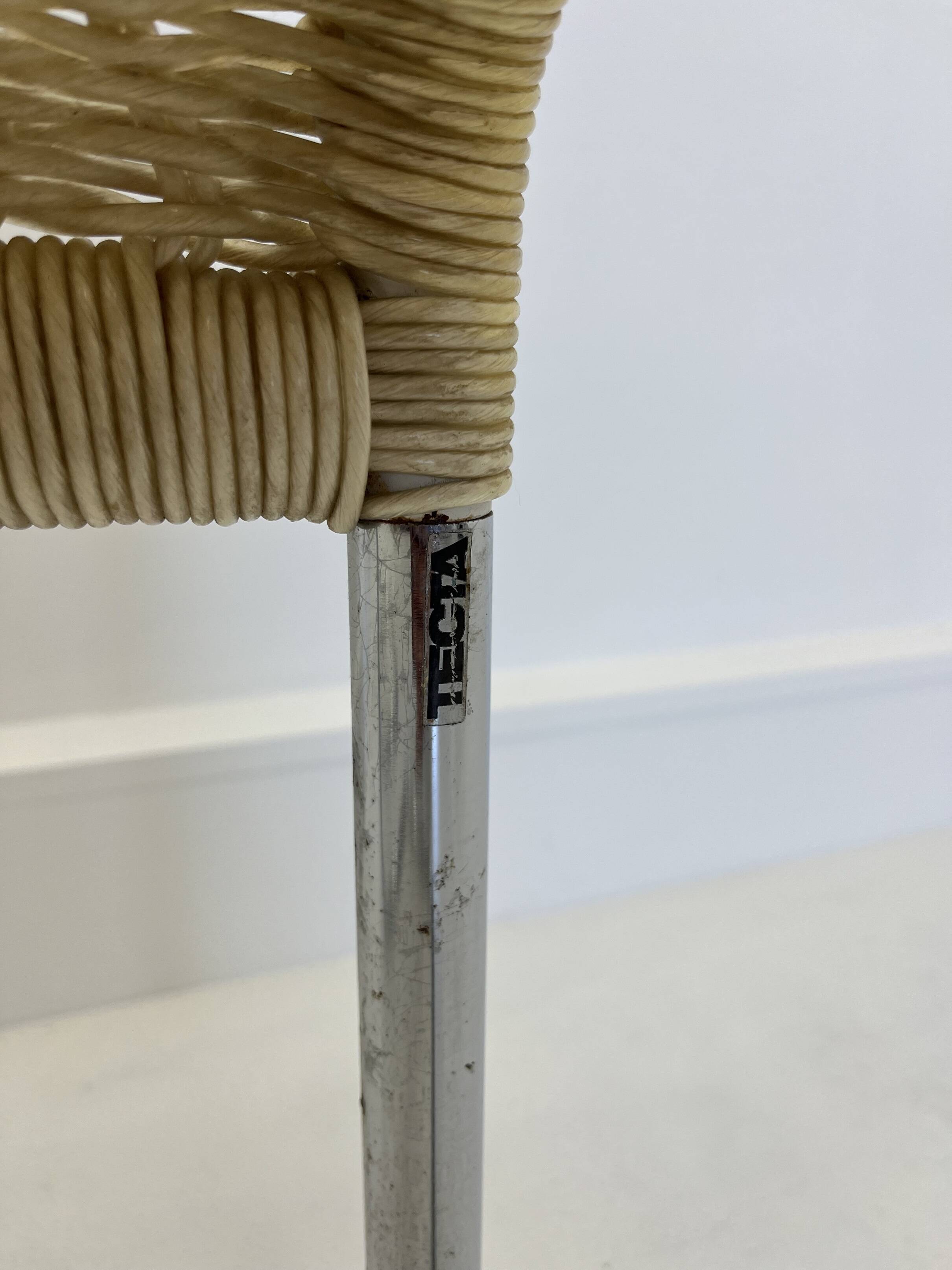 Set of Chairs by A. Lorenz for Tecta, Germany, 1970s