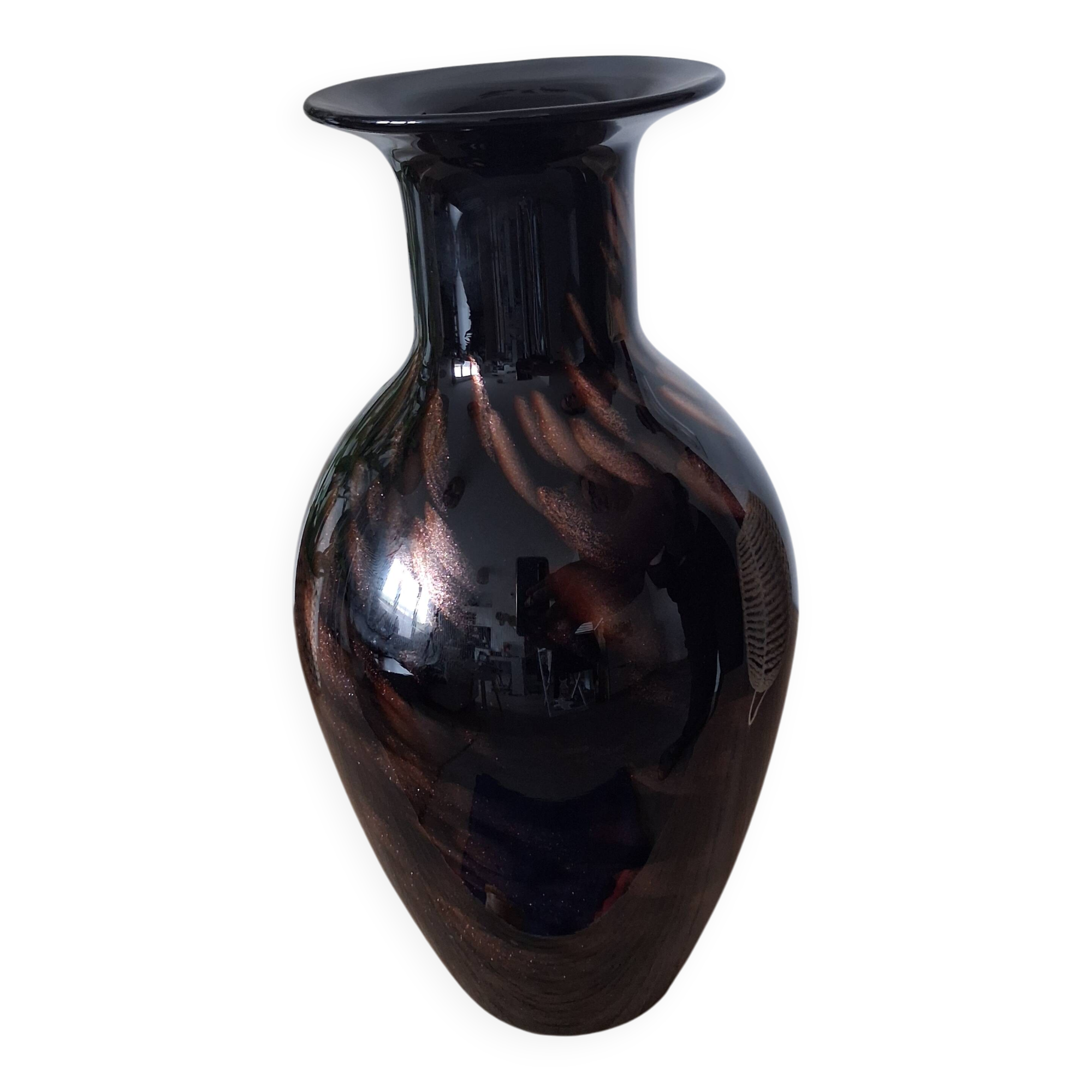 Vintage Murano glass vase - 1960s/70s