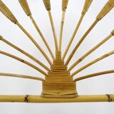 Set of 2 bamboo headboards, 1970s