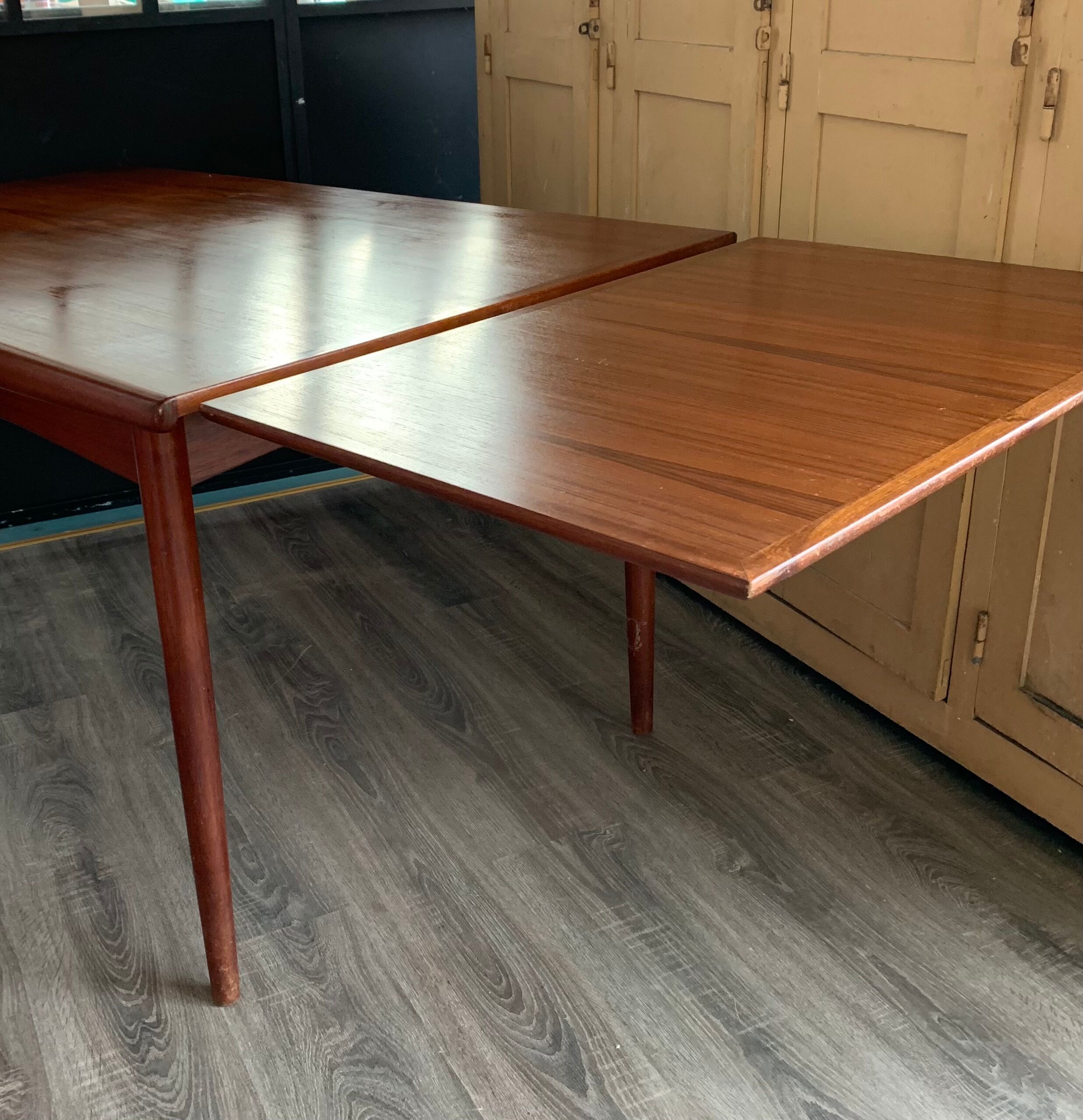 Scandinavian teak dining table