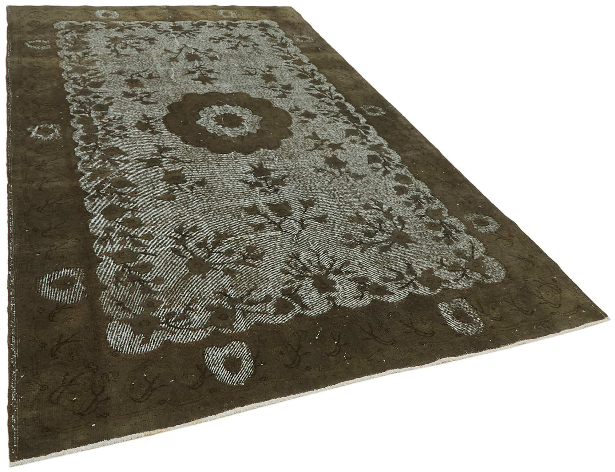 Handmade hi-low pile anatolian 1980, 200 x 325 cm
