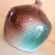 Soliflore ball vase in polychrome ceramic / 70s-80s