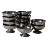 Vintage stainless steel cups