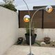 Lily of the valley floor lamp by Reggiani design from the 70s