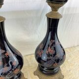 Duo de lampe à pétrole XIXe siècle