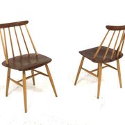 Set de 2 chaises scandinave "Fanett" par Ilmari Tapiovaara, Suède, 1960