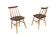 Set de 2 chaises scandinave "Fanett" par Ilmari Tapiovaara, Suède, 1960