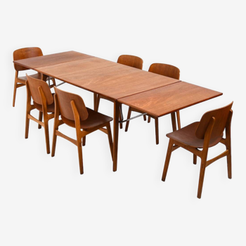 Ensemble de salle à manger vintage Børge Mogensen 1950/60