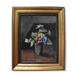 Maurice Asselin (1882-1947) A Bouquet of Flowers in a Vase, 1942, Oil on Canvas