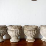 Antique Medici stone planters