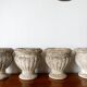 Antique Medici stone planters