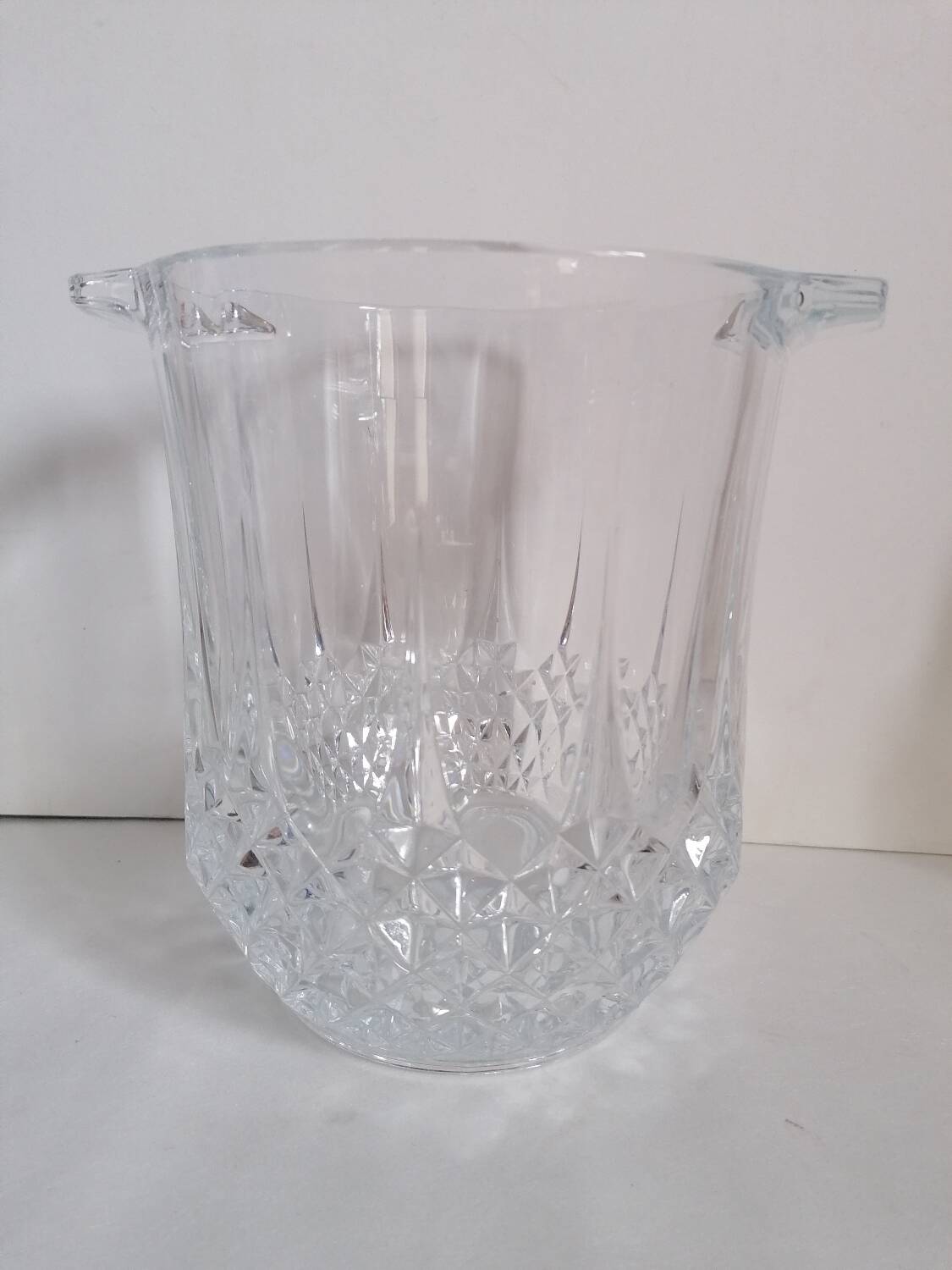 Lot 2 seaux cristal champagne glaçons