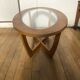 Oval coffee table