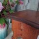 Old wooden stool / step stool Le Printemps