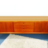 h. w. klein for bramin danish modern teak SIDEBOARD credenza 60s