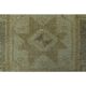 1970s Vintage Turkish Handmade Wool & Cotton Orange Runner Rug 86x230