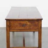 Antique French Dining Table in Fruitwood from the 18th Century