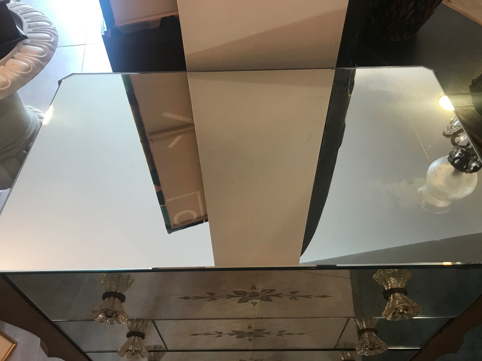 Beautiful Venetian mirror dresser