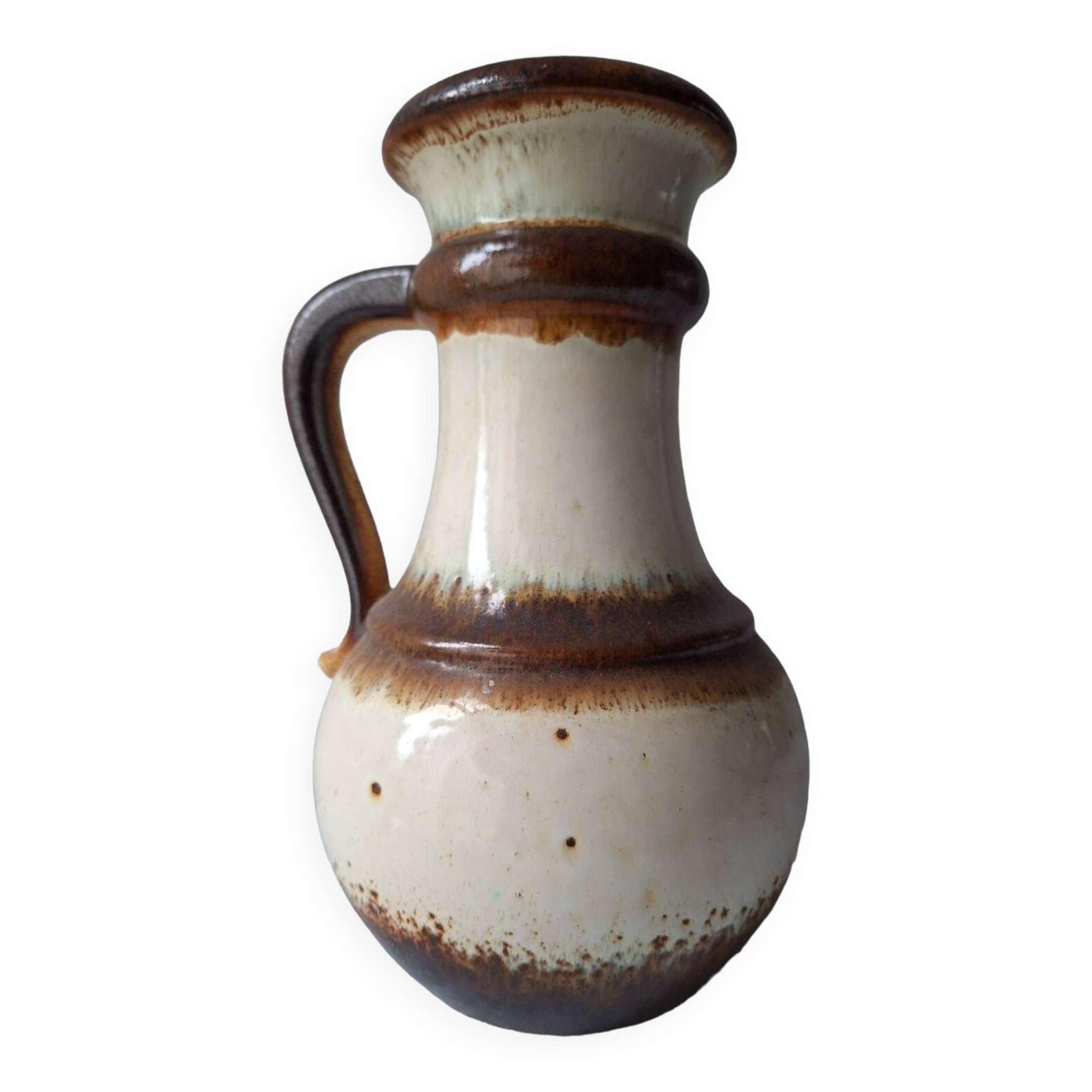 West Germany vase, carafe, vintage pitcher