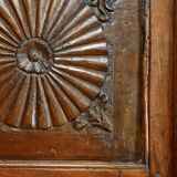 Antique carved wooden cabinet