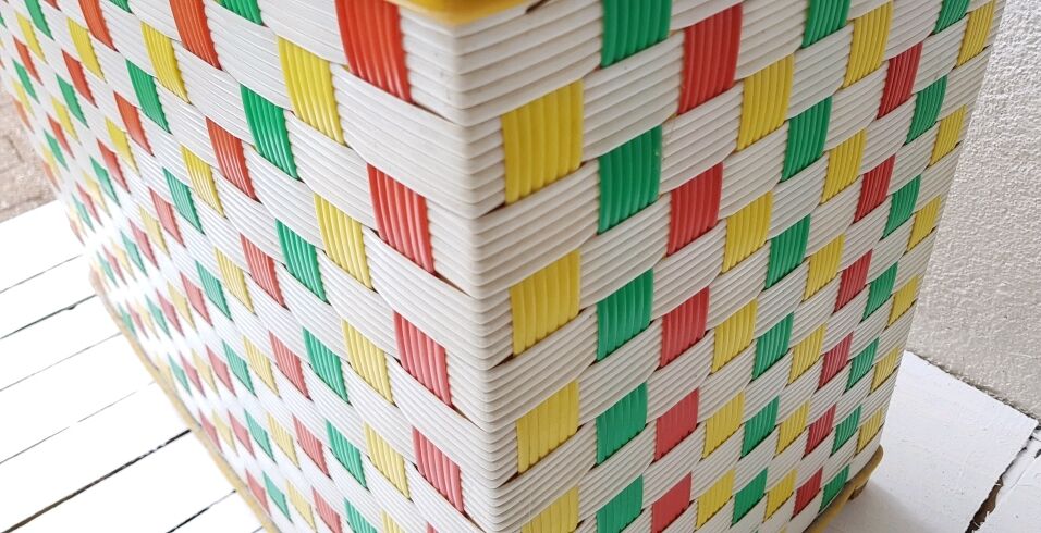 Colorful storage box 60s