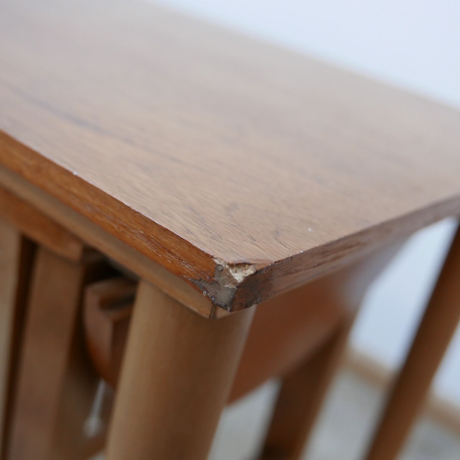 Set of english mid-century side tables