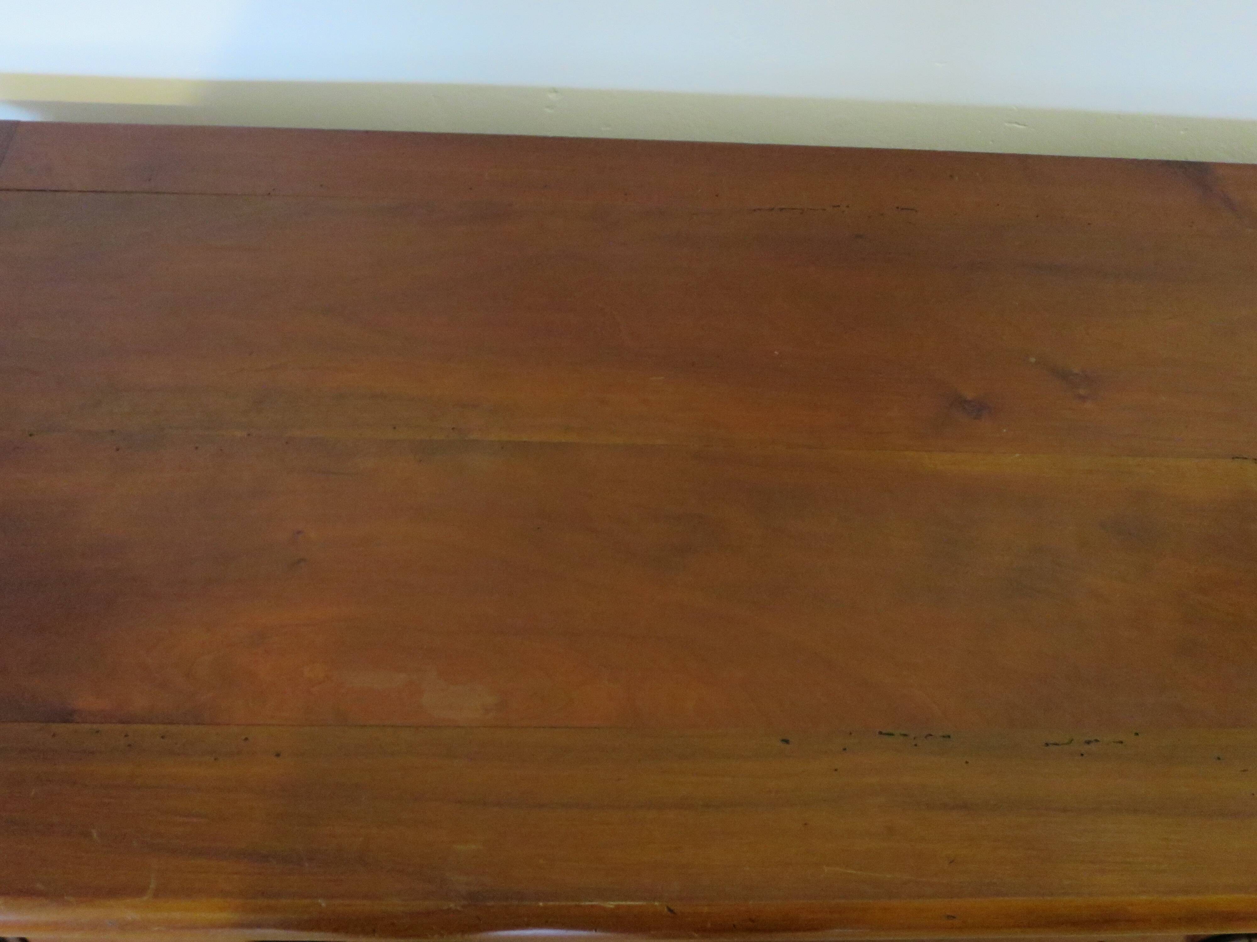 Fruit wood ogee chest of drawers - Louis Philippe style - 4 drawers - 1980s