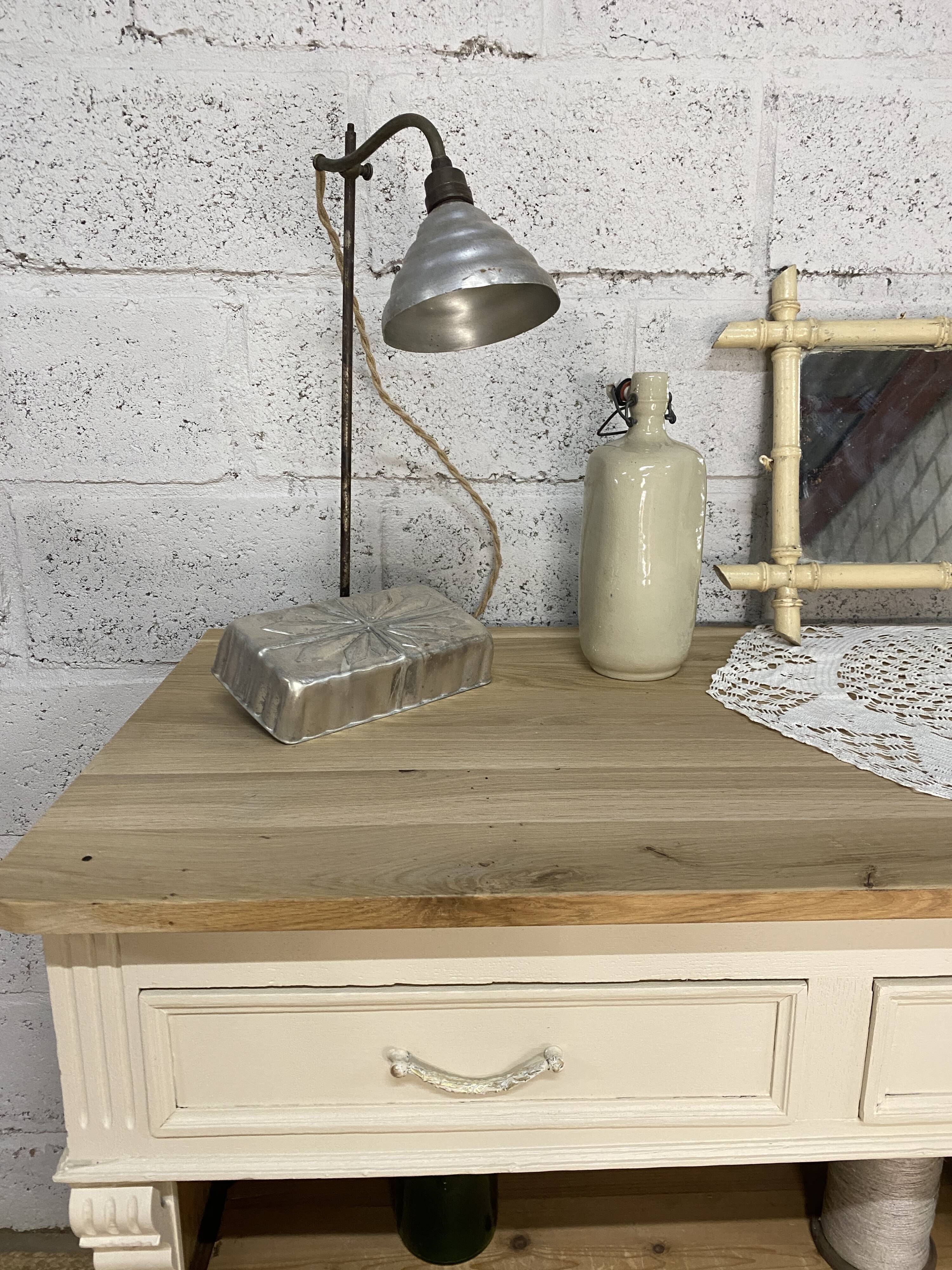 Renovated buffet oak top